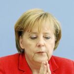 La canciller, Angela Merkel, presentó ayer el plan de ahorro alemán