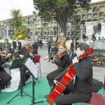 Algunos cementerios, como el de Les Corts, programaron música para amenizar el recuerdo de los seres queridos