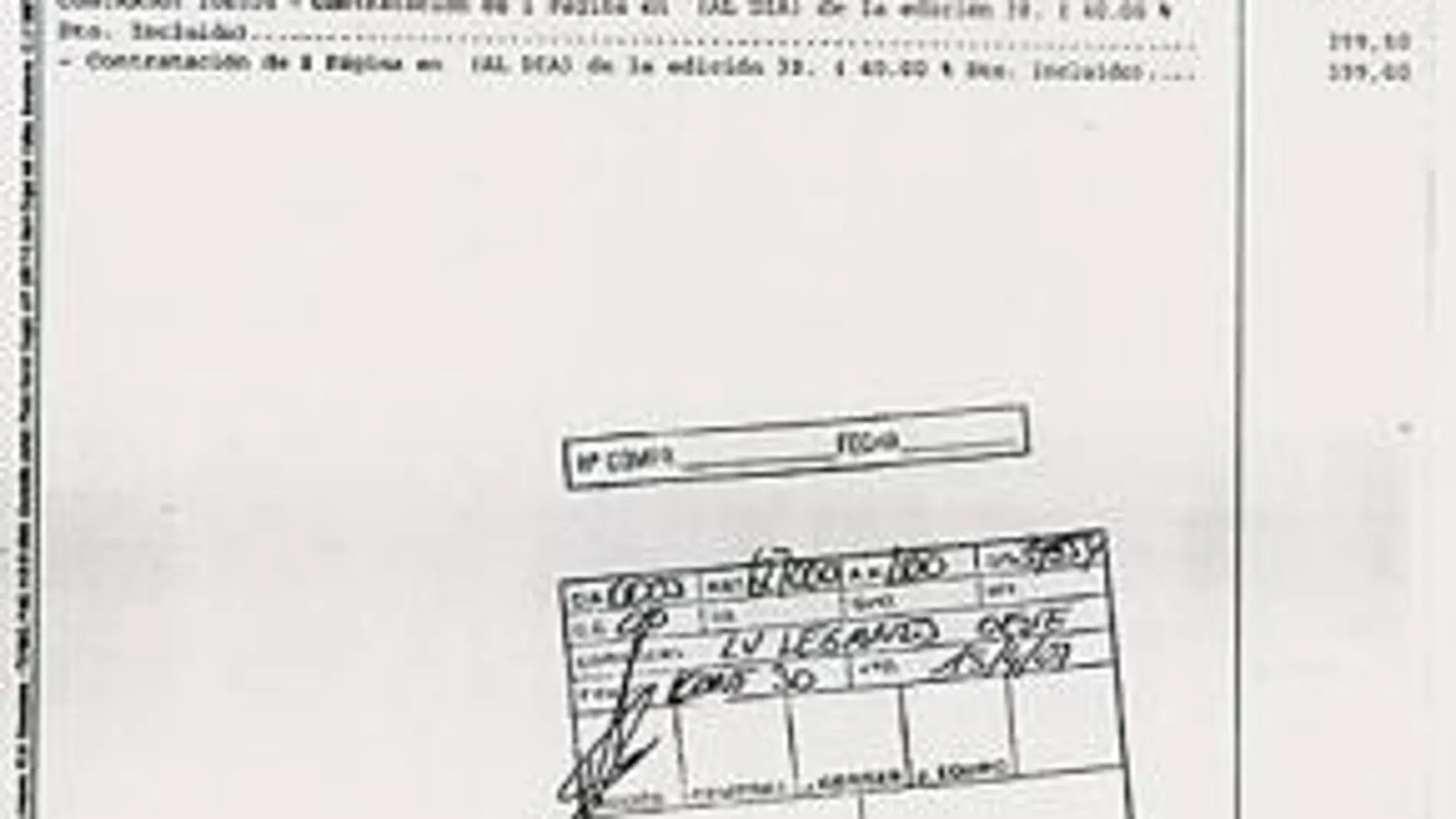 Las facturas de la financiación irregular de la campaña del PSOE de Leganés