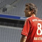 El centrocampista español Javi Martínez, con la camiseta del Bayern de Múnich