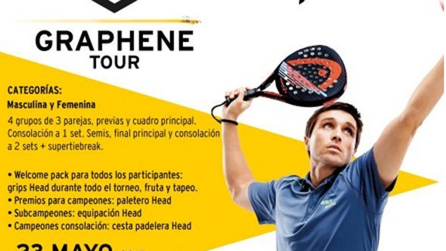 Cartel del HEAD Graphene Tour
