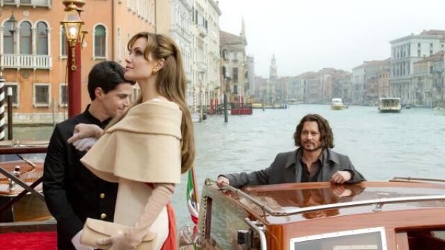 Depp y Jolie, desde Venecia con amor