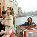 Depp y Jolie, desde Venecia con amor