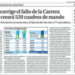 Modificadas las plantillas de cuadros de mando de las Fuerzas Armadas