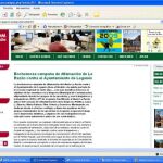 El alcalde de Leganés usa una web municipal para fines personales