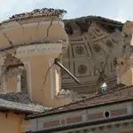  Muchas obras de arte afectadas por el terremoto incluidas las Termas de Caracalla