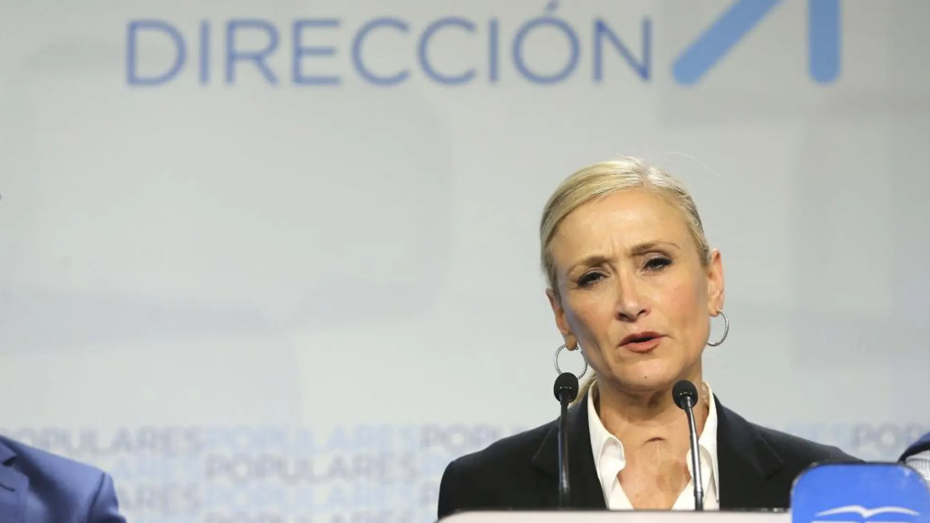 Cristina Cifuentes, candidata del PP a la Comunidad de Madrid.