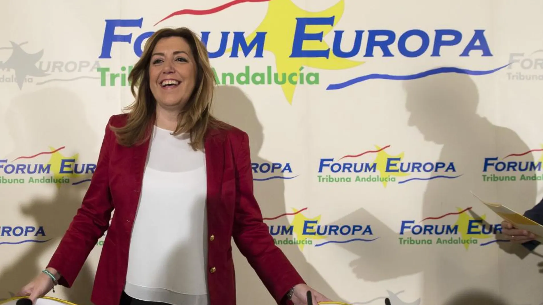 La presidenta en funciones de la Junta de Andalucía, Susana Díaz