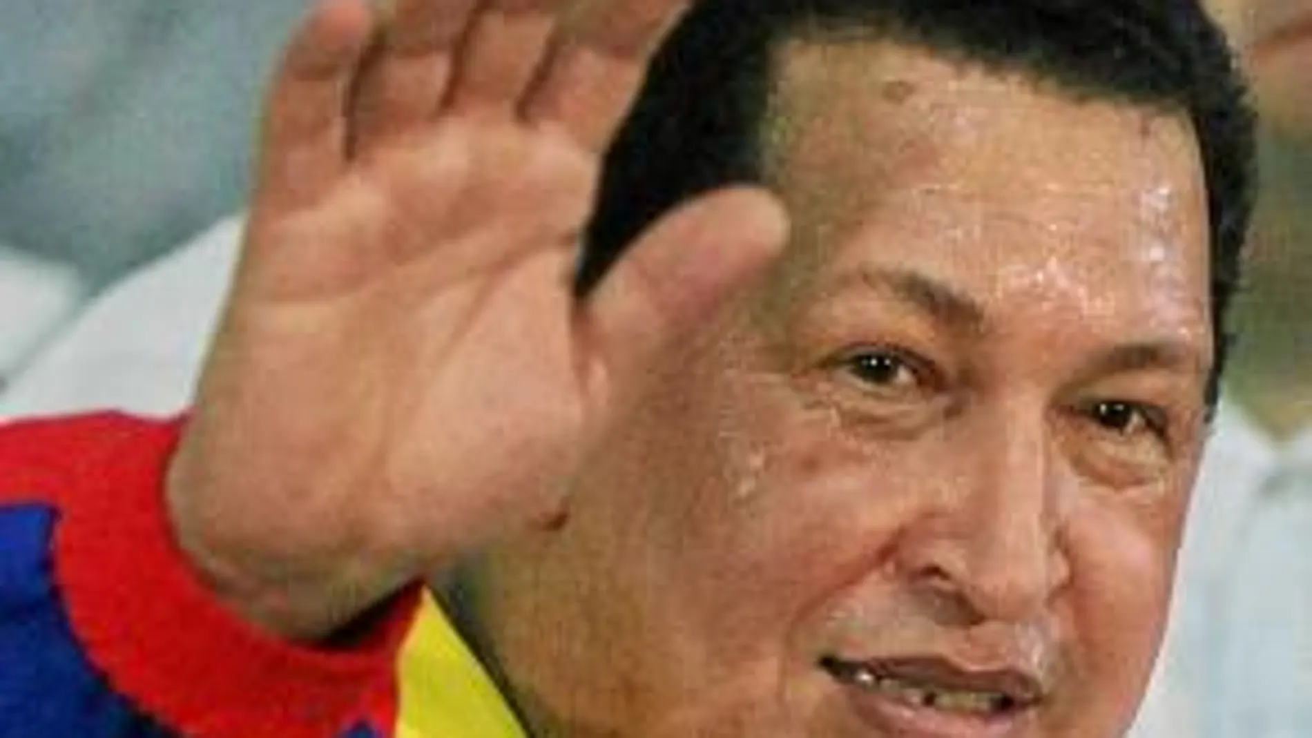 El líder bolivariano, Hugo Chávez, se halla inmerso en la campaña