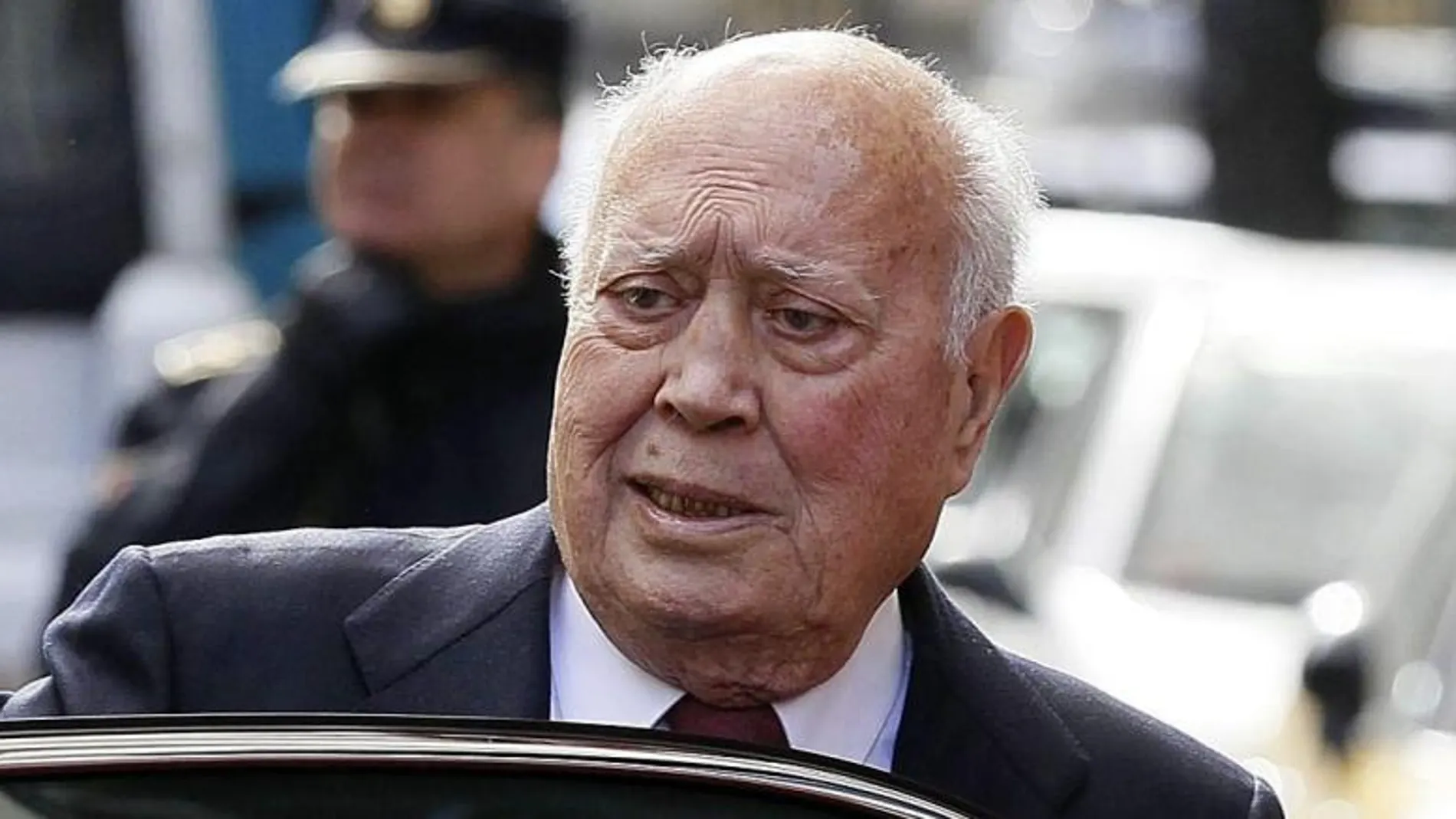 El extesorero del PP Álvaro Lapuerta, a su llegada esta mañana a la Fiscalía Anticorrupción.