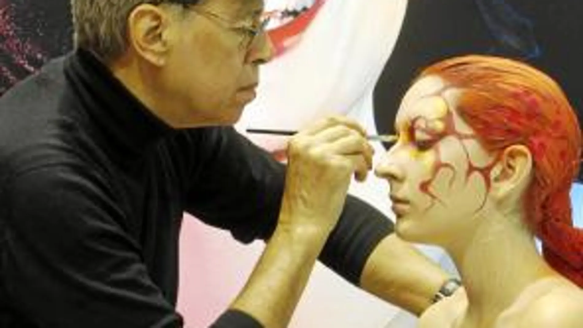 El maquillaje artístico es uno de los atractivos que ofrece Ifema