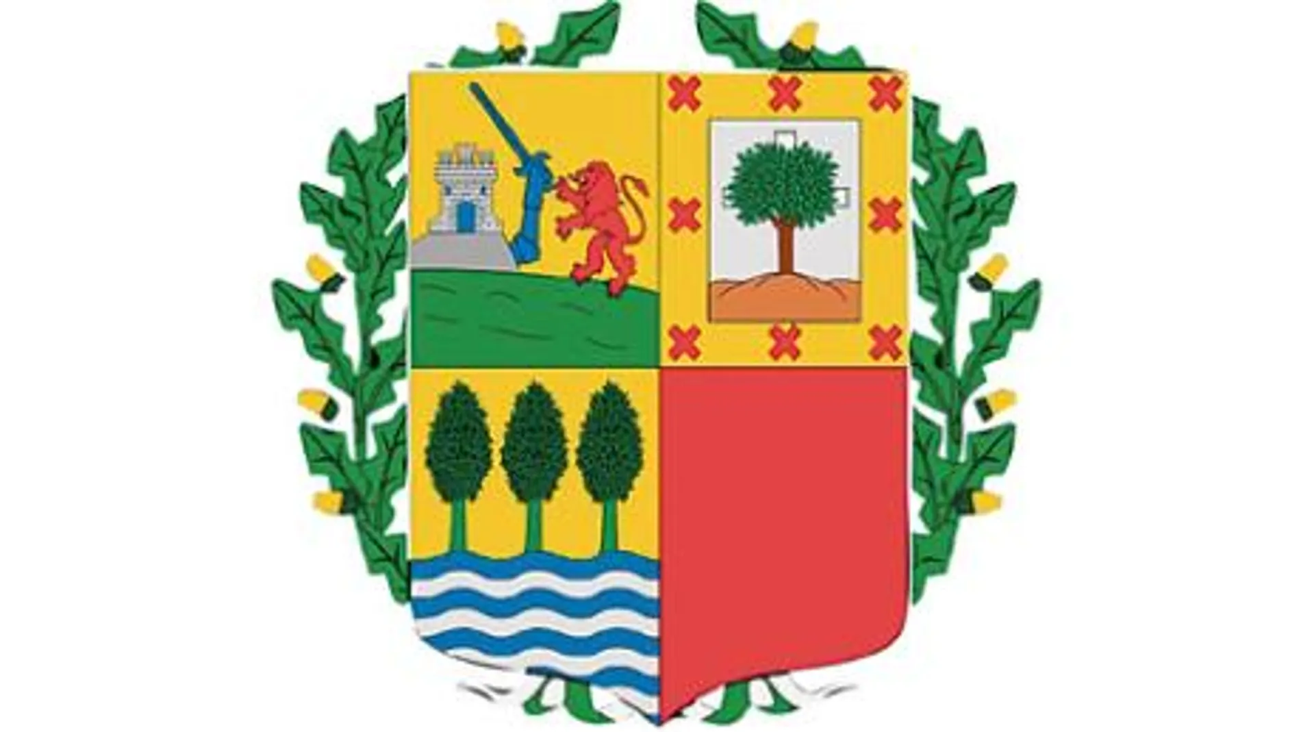 López retocará el escudo del Gobierno vasco para quitar el hueco de Navarra