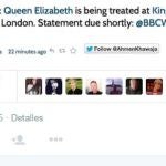 Un tuit falso sobre la muerte de Isabel II juega una mala pasada a la BBC