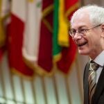 El presidente del Consejo Europeo, Herman Van Rompuy