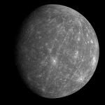 Imagen del planeta Mercurio tomada por la NASA.
