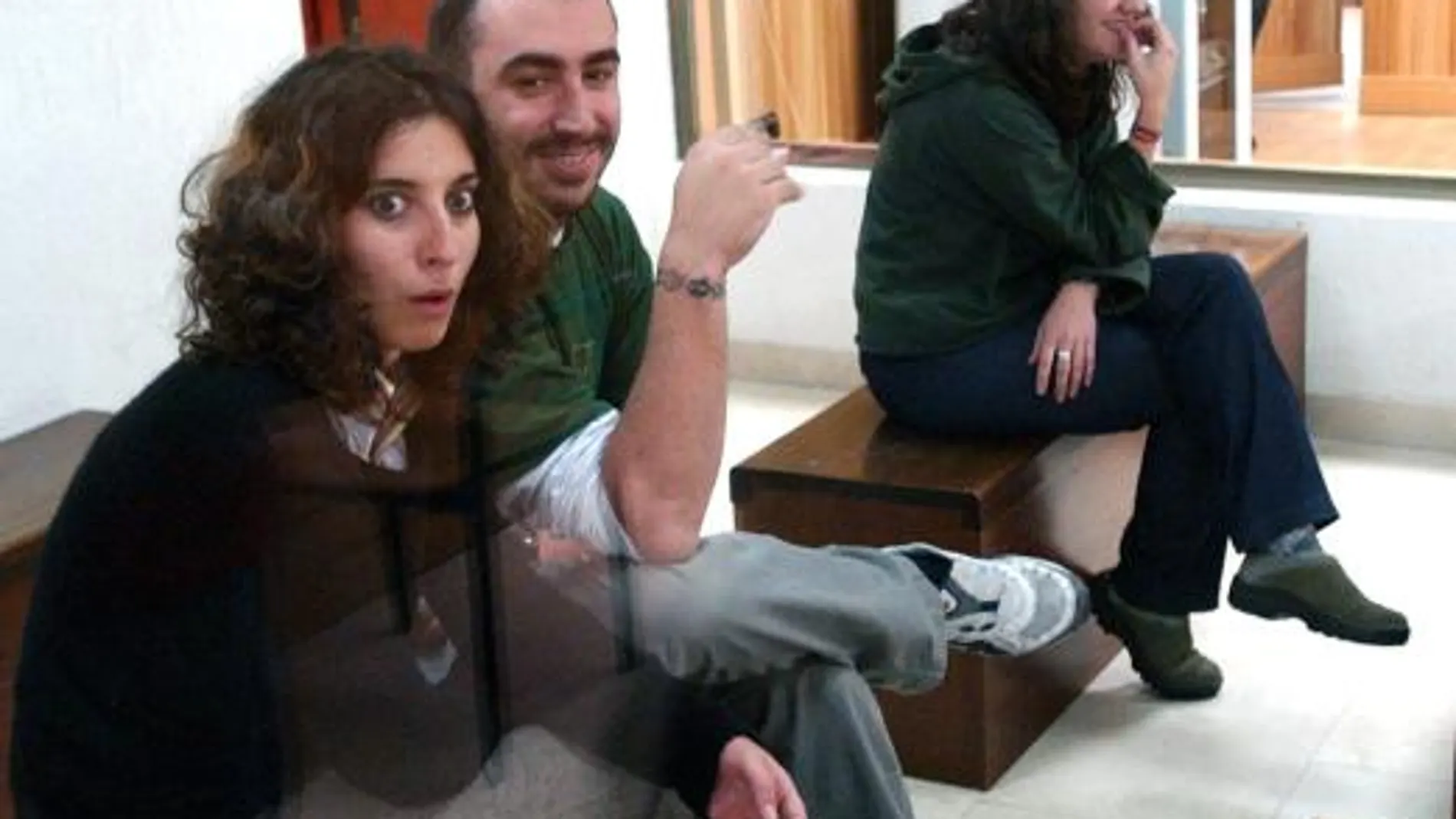 Laura Riera, durante un juicio en la Audiencia Nacional en 2004/Efe