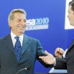 Fulvio Conti, consejero delegado de Enel, y Borja Prado, presidente de Endesa