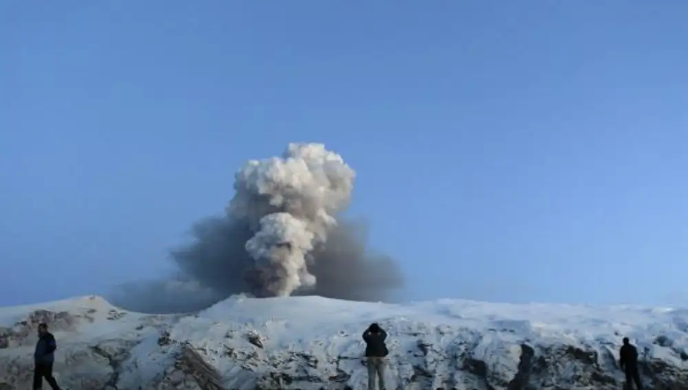 Imagen de archivo. Islandia, en alerta por la posible erupción de un nuevo volcán