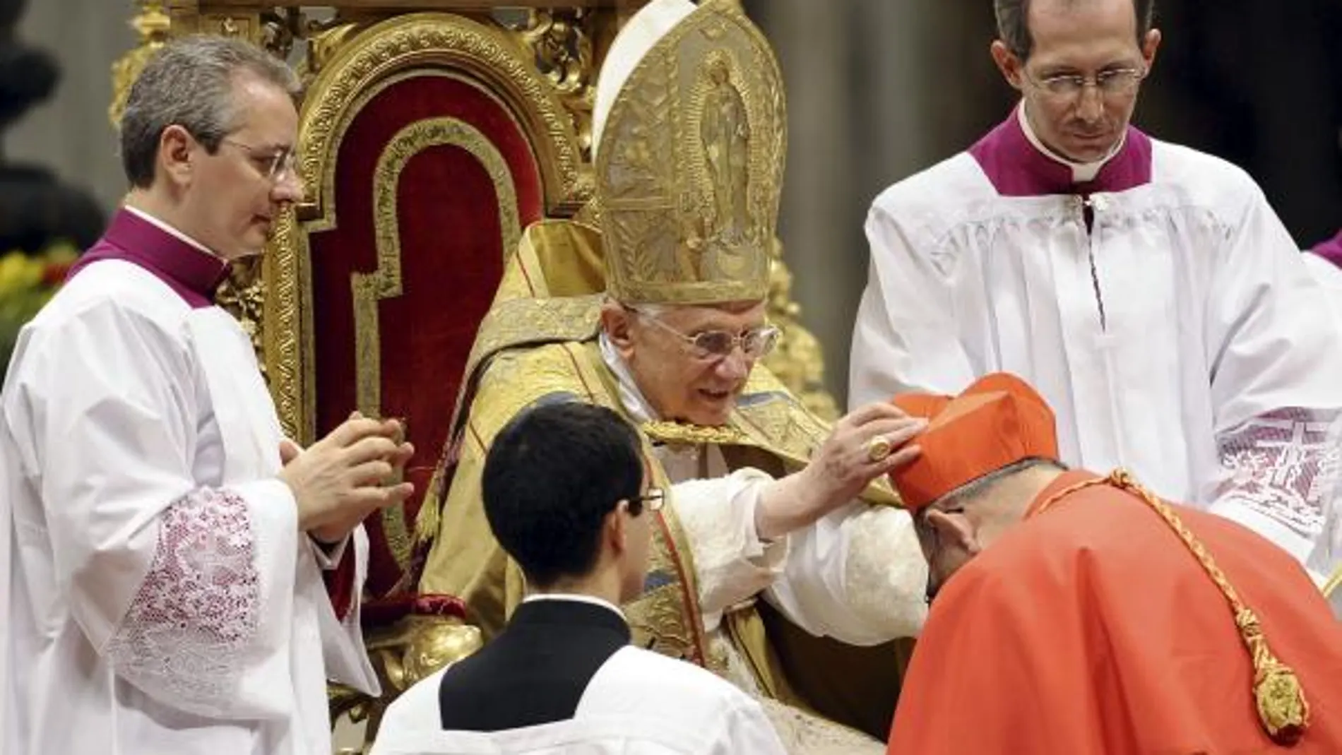 Benedicto XVI, en el nombramiento de nuevos cardenales en el Vaticano