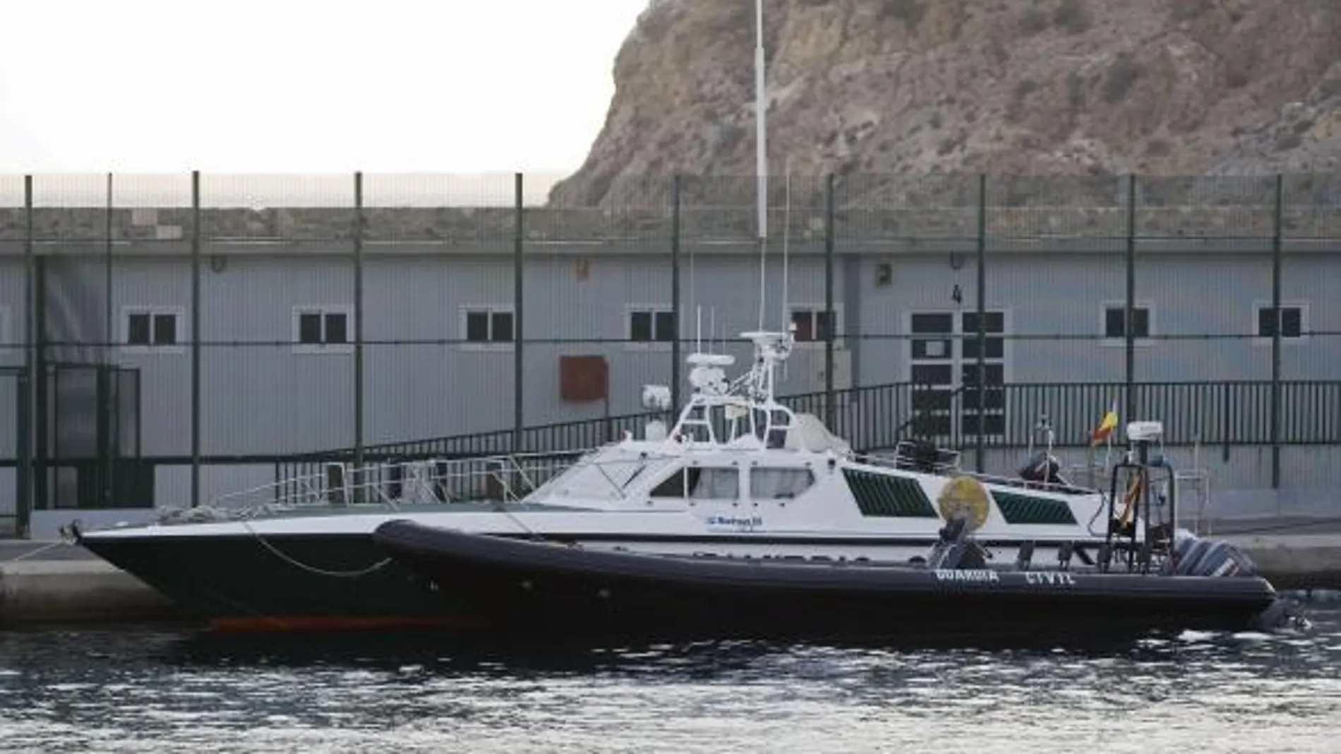 Embarcación de rescate en Almería