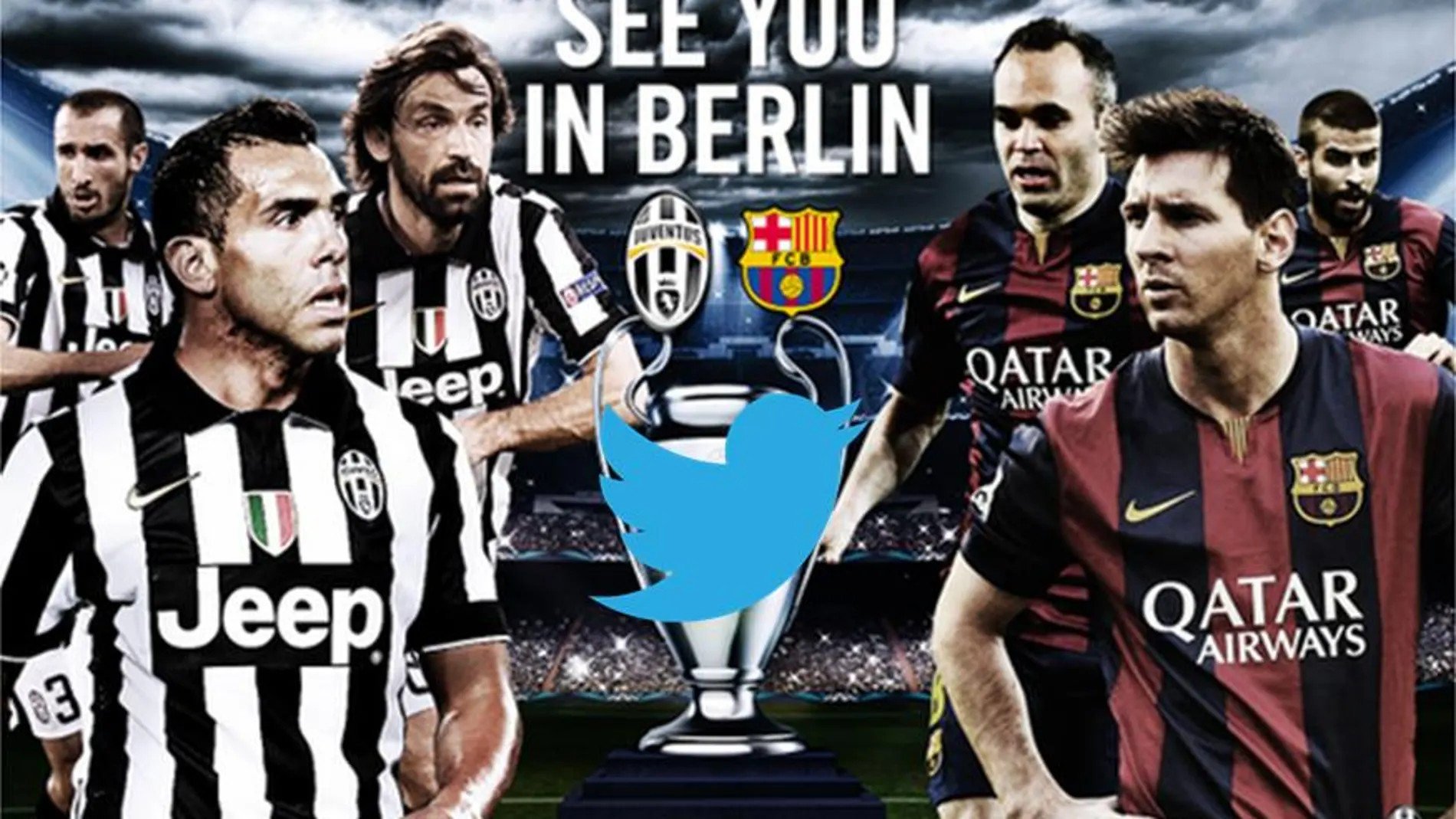 Juventus vs Barcelona: Si Twitter jugase la final...