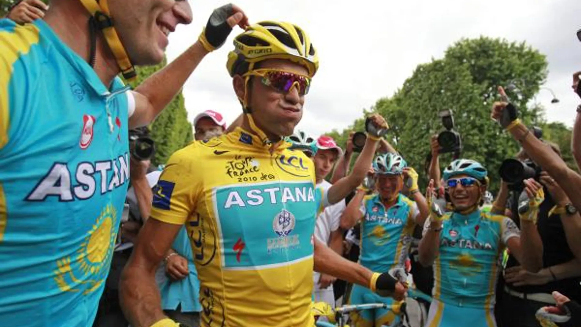 Contador: «Estoy muy feliz,este triunfo es una gran liberación»