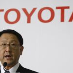 Akio Toyoda, presidente de Toyota, presentó hoy los resutlados