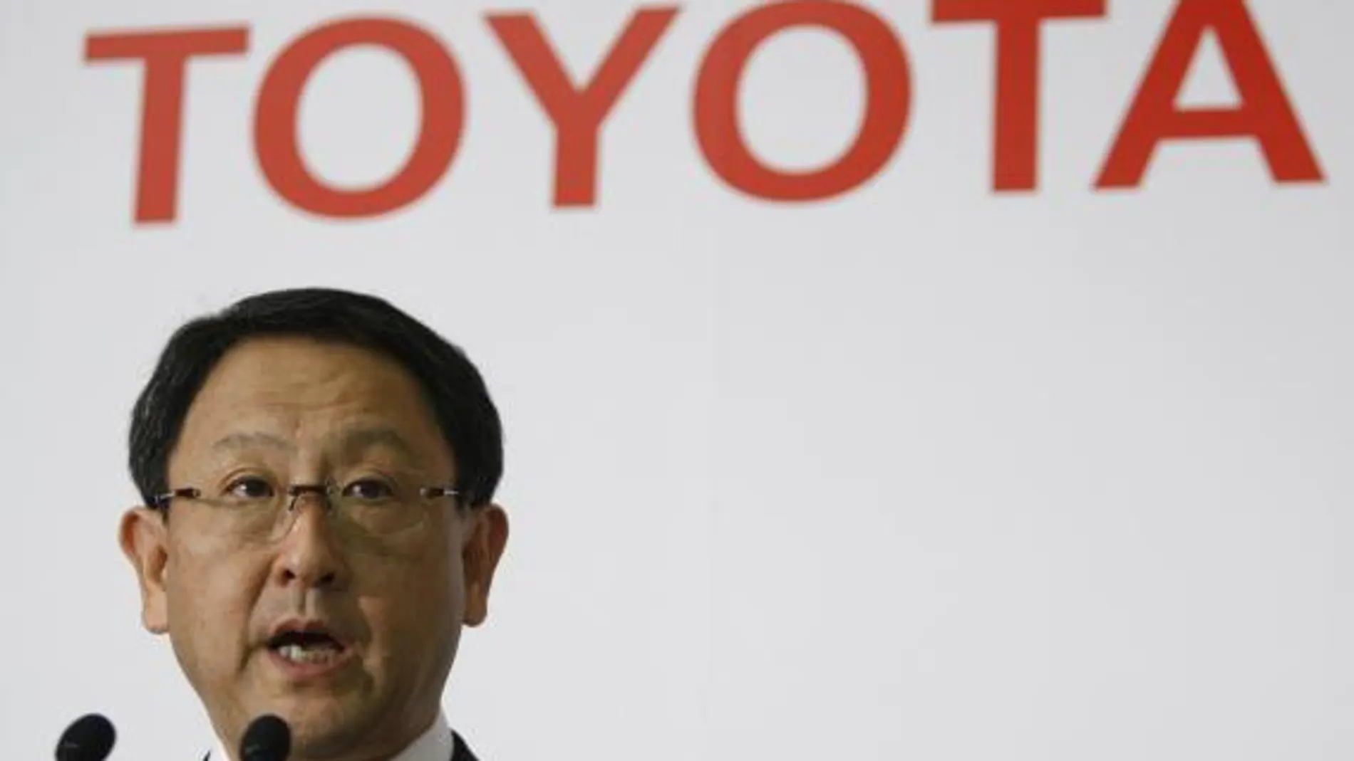 Akio Toyoda, presidente de Toyota, presentó hoy los resutlados