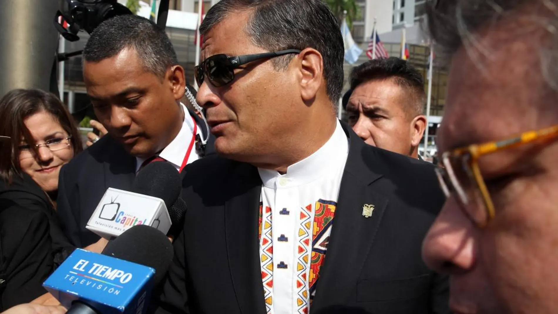 El ex presidente de Ecuador Rafael Correa está autoexiliado en Bélgica