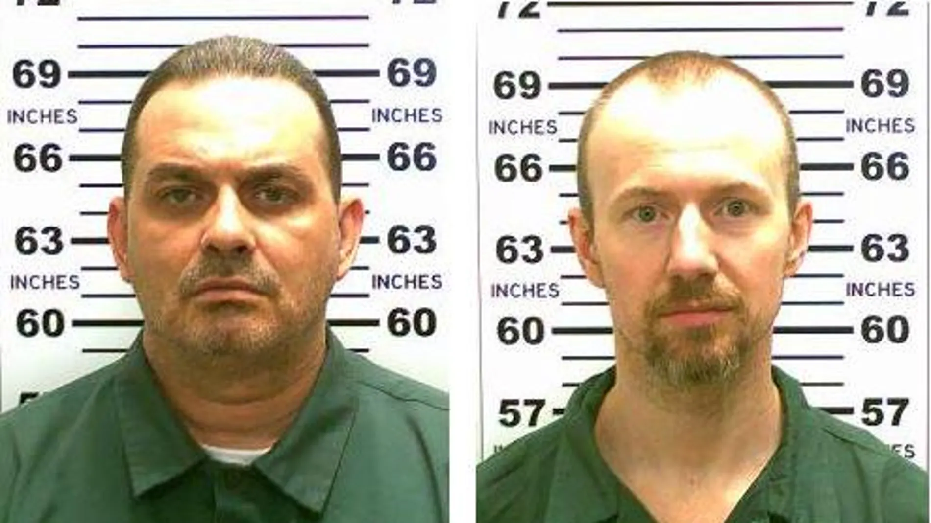 David Sweat y Richard Matt, los presos fugados