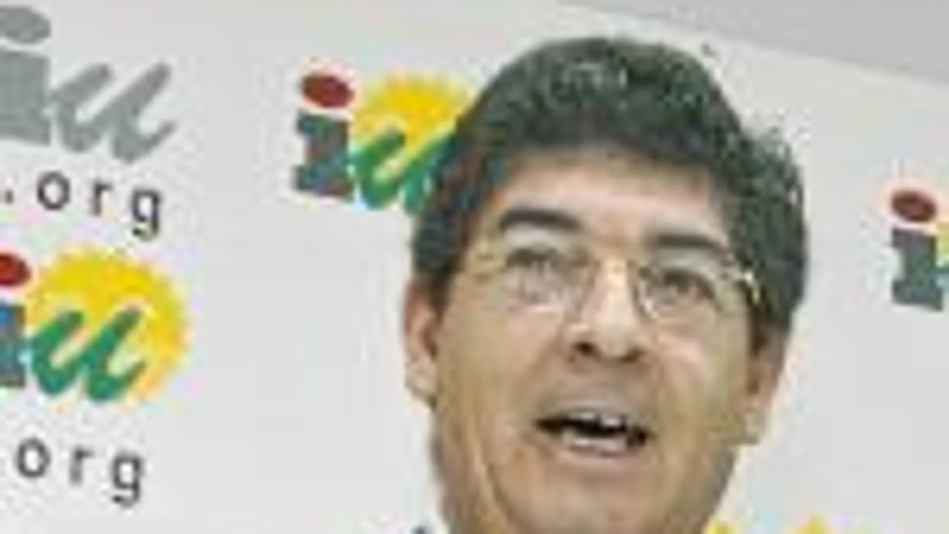 Diego Valderas, coordinador general de IULV-CA