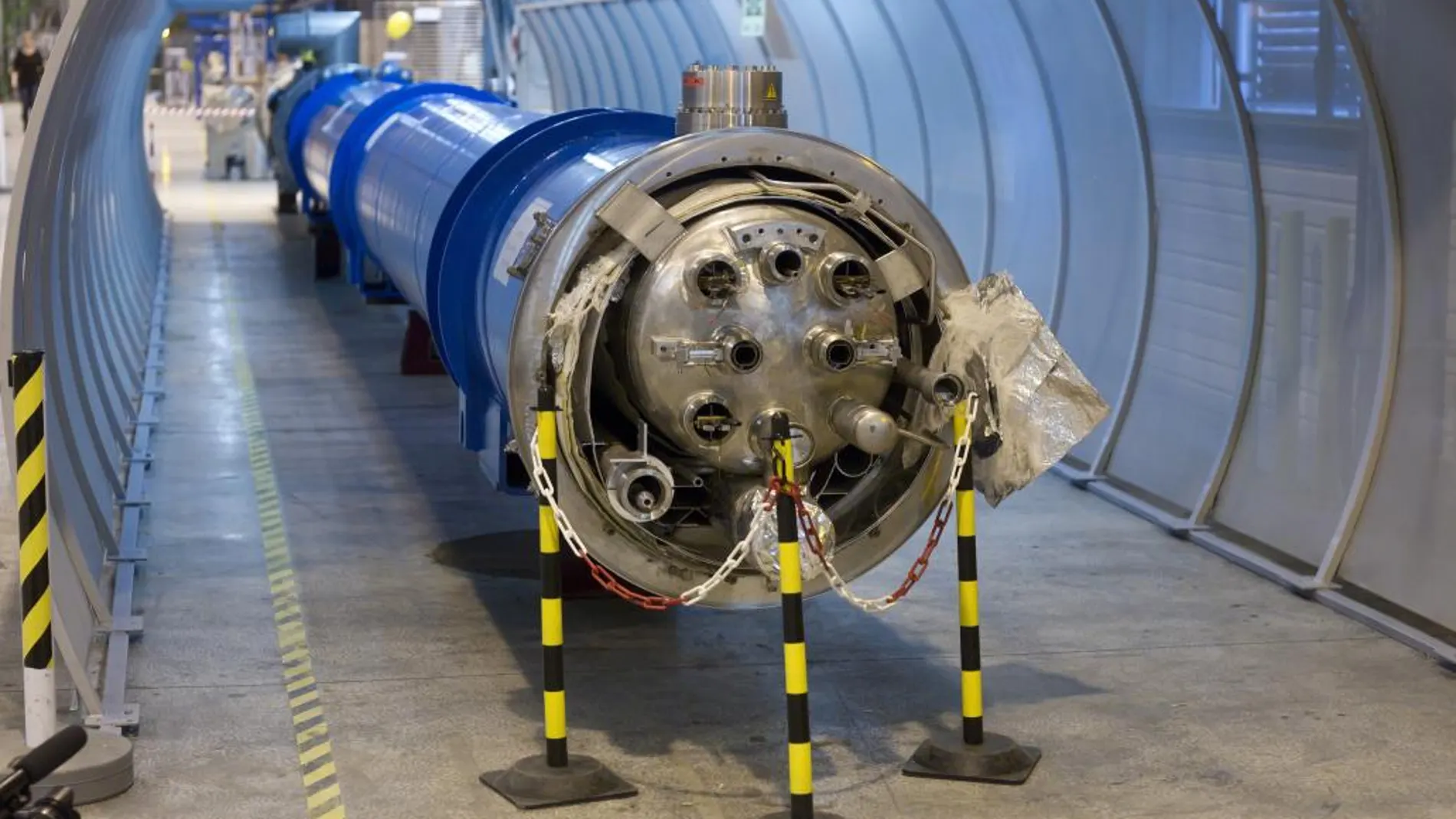 Sala de tester del LHC del CERN