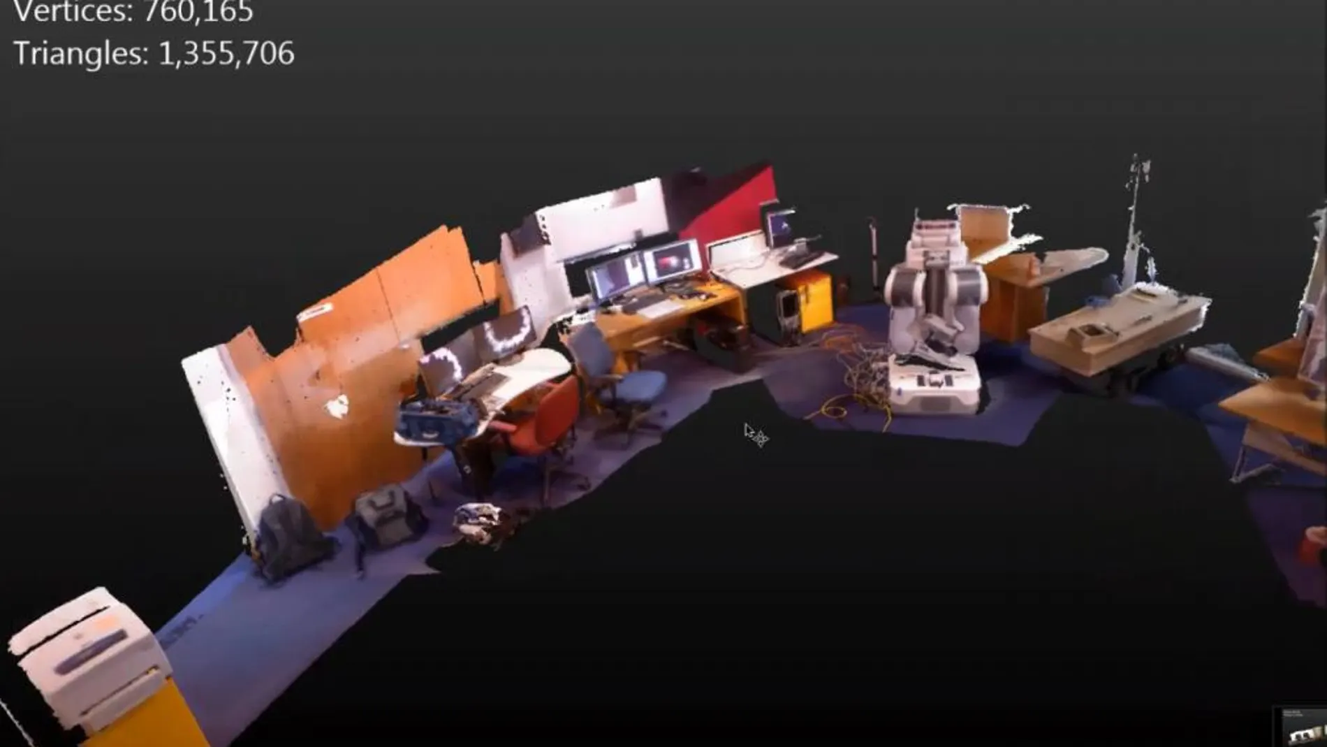 Los últimos avances en reconstrucción 3D con cámaras tipo Kinect