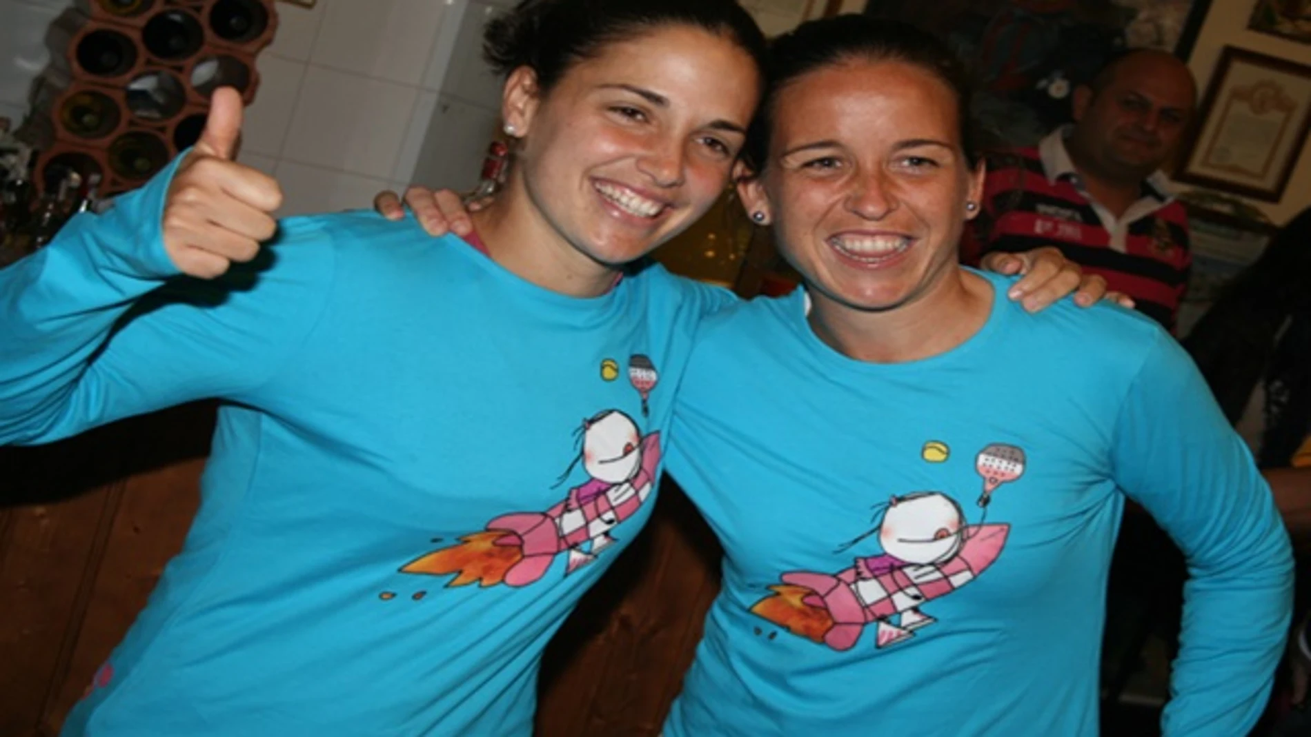 Patty Llaguno y Eli Amatriain