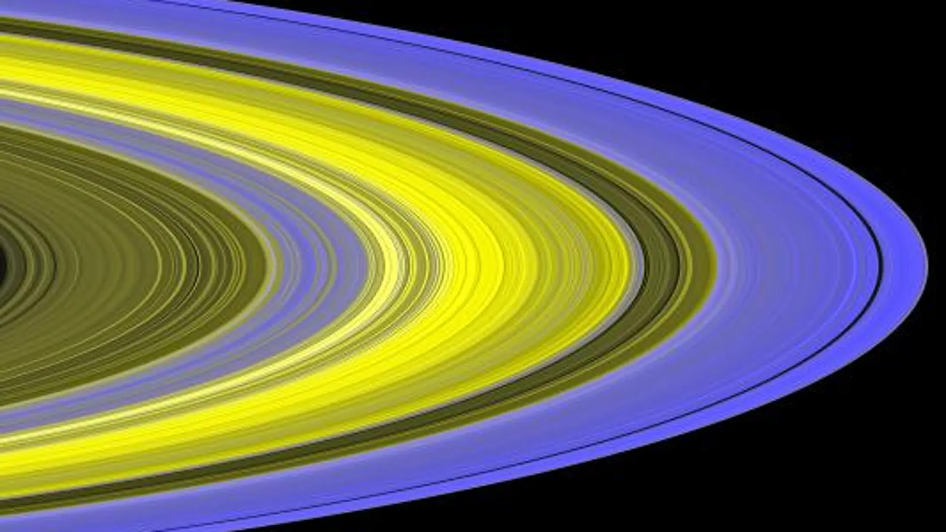 Los anillos de Saturno han sido estudiados por la NASA