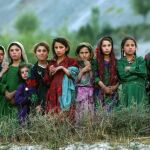 Un grupo de niñas al norte de Afganistán