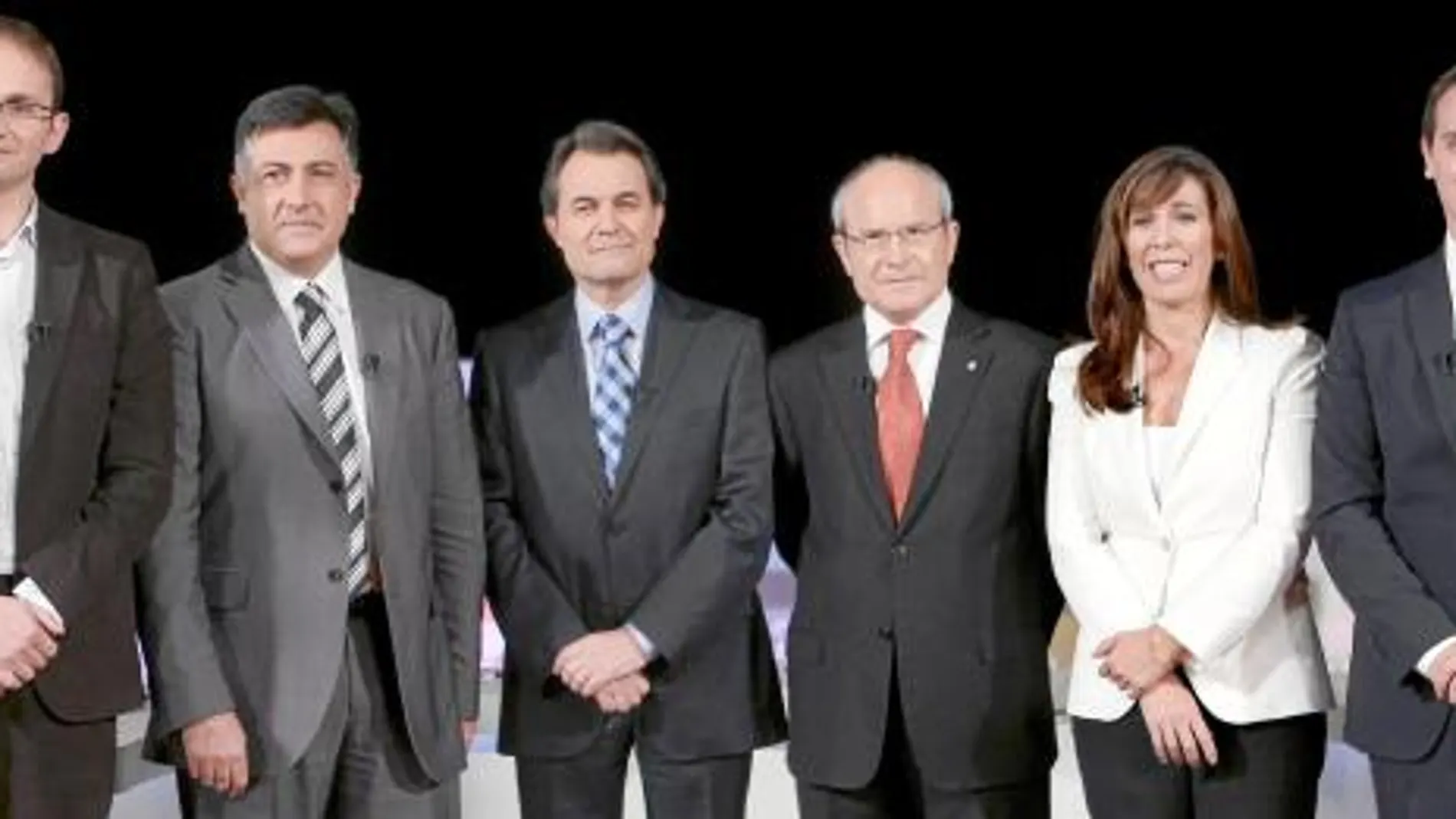 Los candidatos hicieron anoche el único debate a seis de la campaña