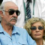 Sean Connery junto a su esposa, Micheline