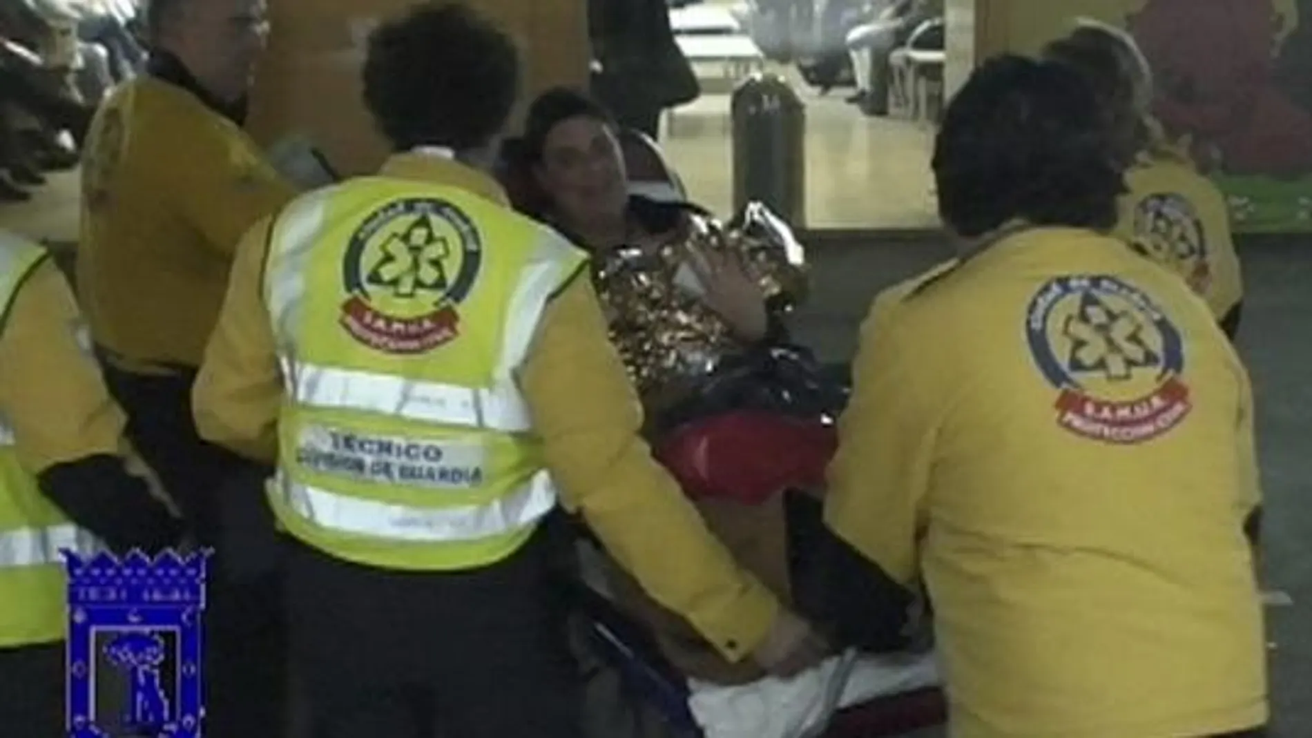 La madre y el bebé fueron trasladados al hospital Gregorio Marañón