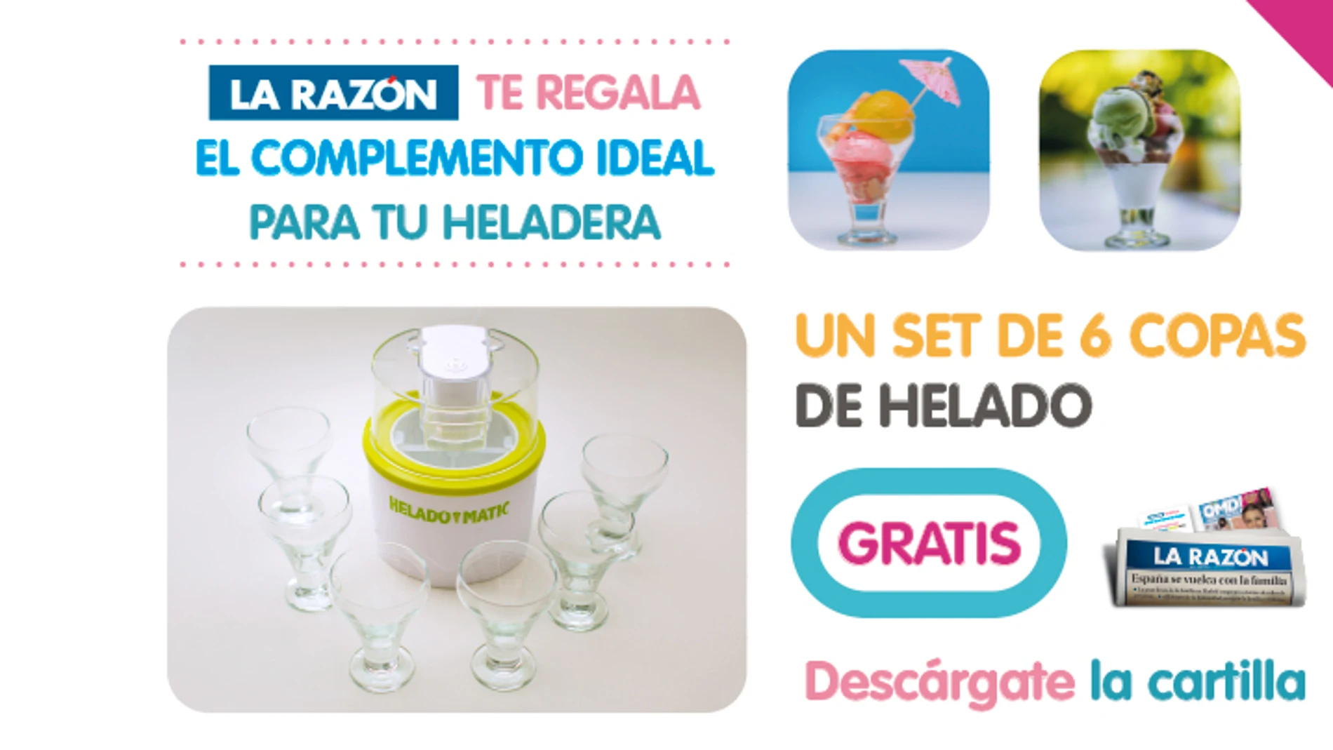 SET 6 COPAS DE HELADO