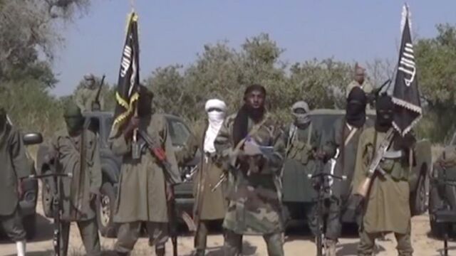 Imagen tomada de un vídeo los milicianos del grupo yihadista Boko Haram