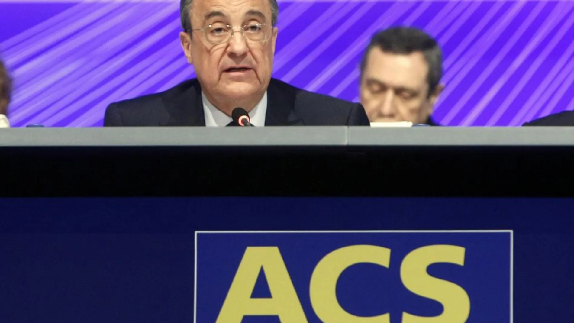 Florentino Pérez, presidente de ACS