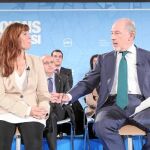 Rodrigo Rato arropó a Sánchez-Camacho en la defensa de su programa económico