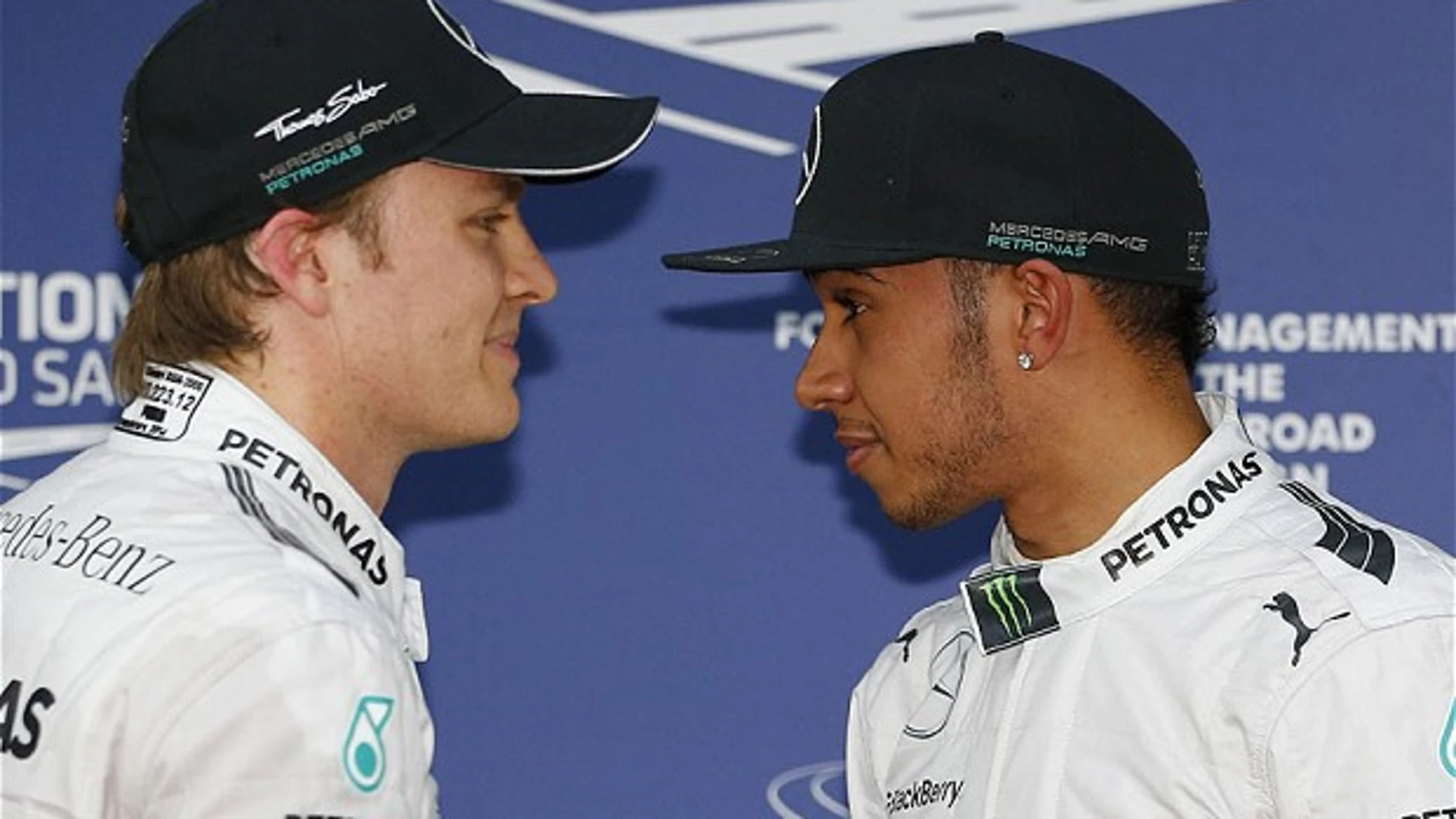 Nico Rosberg y Lewis Hamilton, pilotos titulares de Mercedes