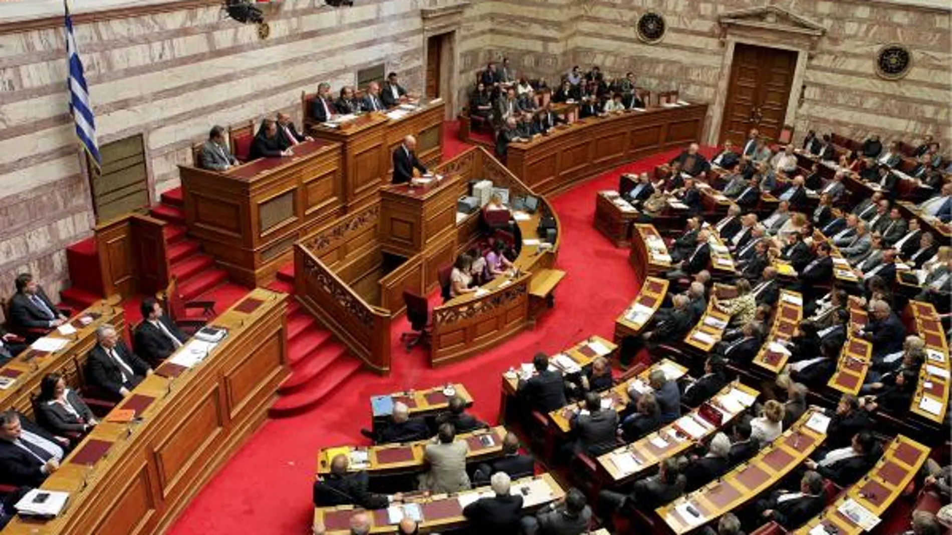 El parlamento griego, en su pleno de hoy