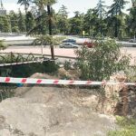 Hallados restos humanos en las obras de remodelación del Faro de Moncloa