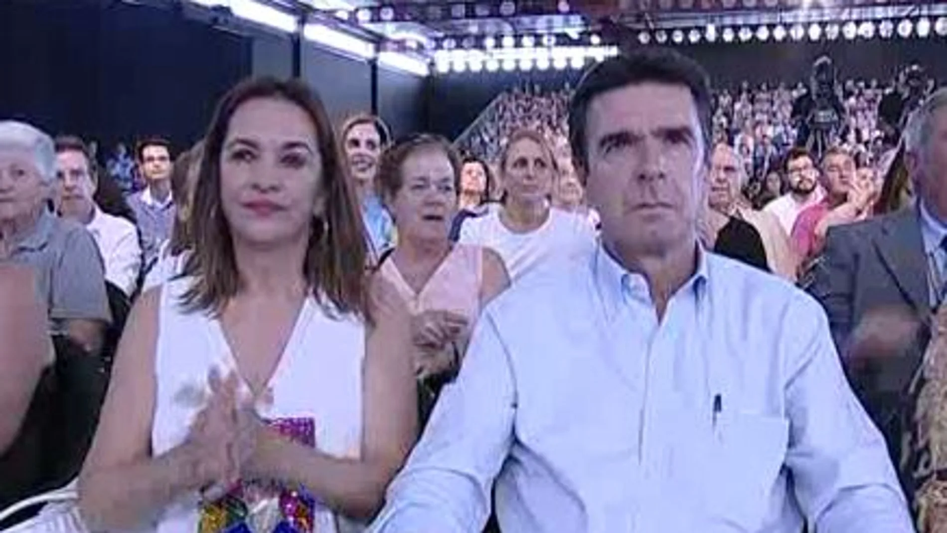 José Manuel Soria, en el mitin de Canarias