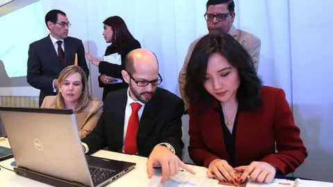 Adjudicación ayer de la licitación para la construcción de la Línea 2 del Metro de Panamá, ganador por un consorcio liderado por la empañola FCC.