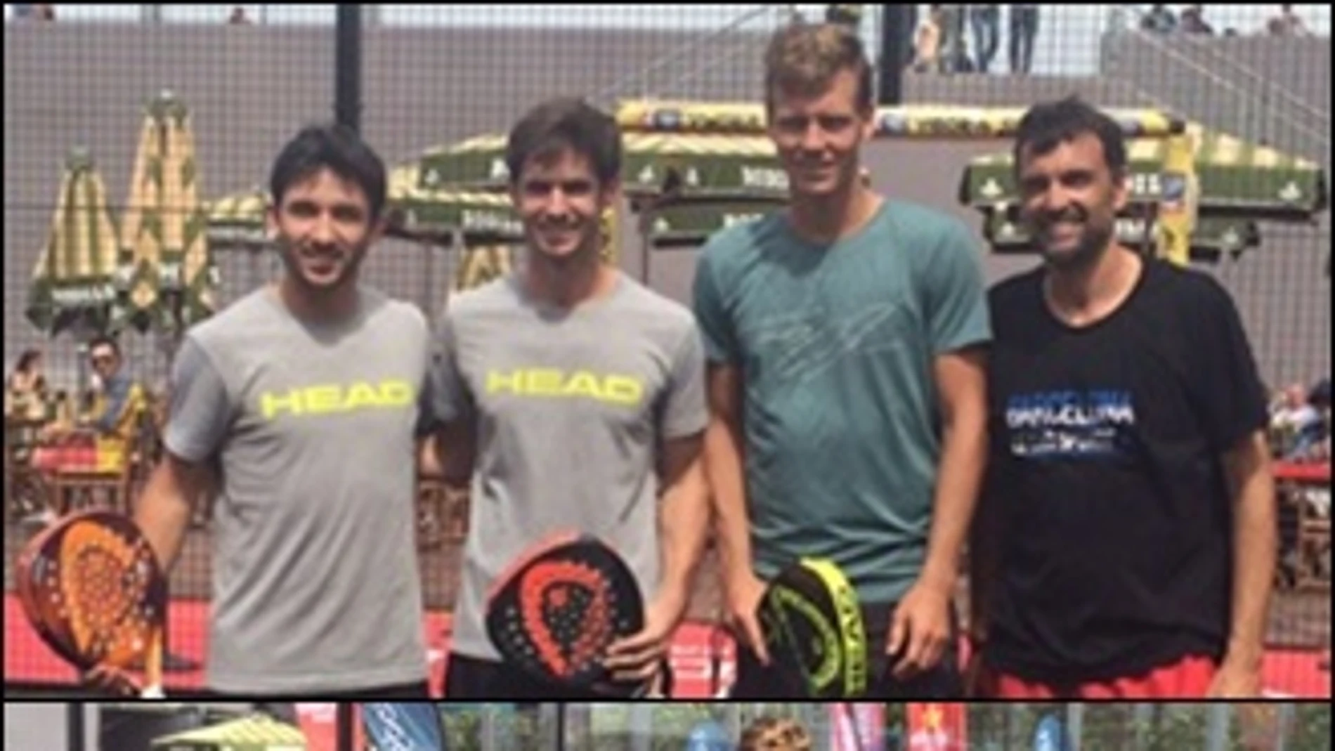 Jugadores HEAD en el Mutua Madrid de Tenis