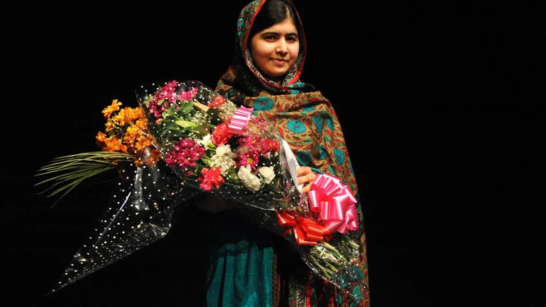 La Premio Nobel de la Paz Malala Yousafzai